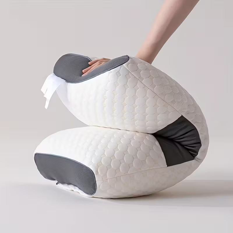 Couple's Soft Woven Neck Massage Pillow